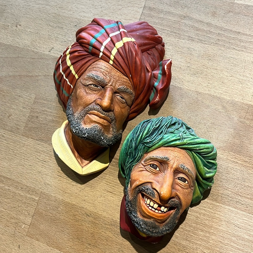 Vintage BOSSONS Wall Sculptures